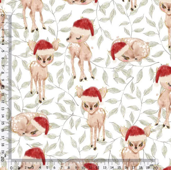 Winter Forest Waterproof Oilcloth Fabric