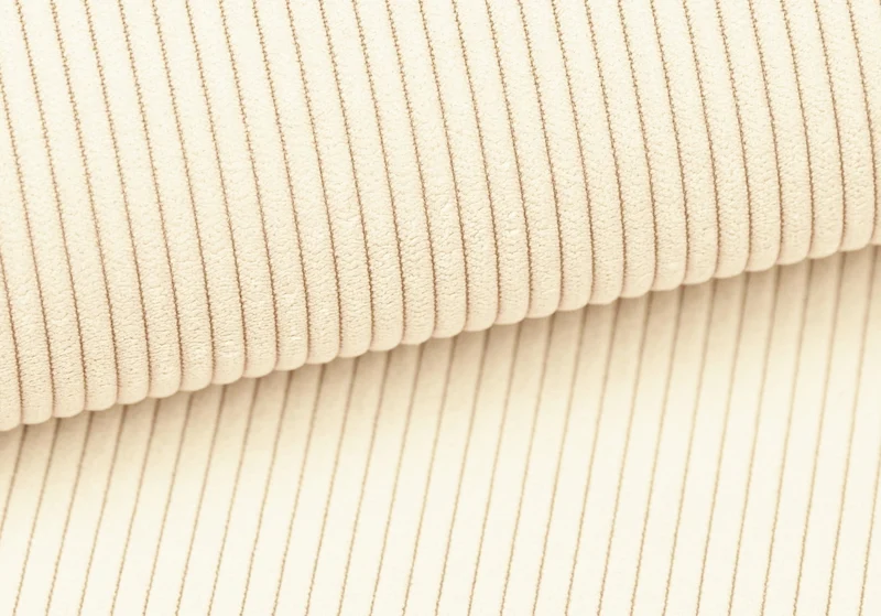 Off White Cream Corduroy