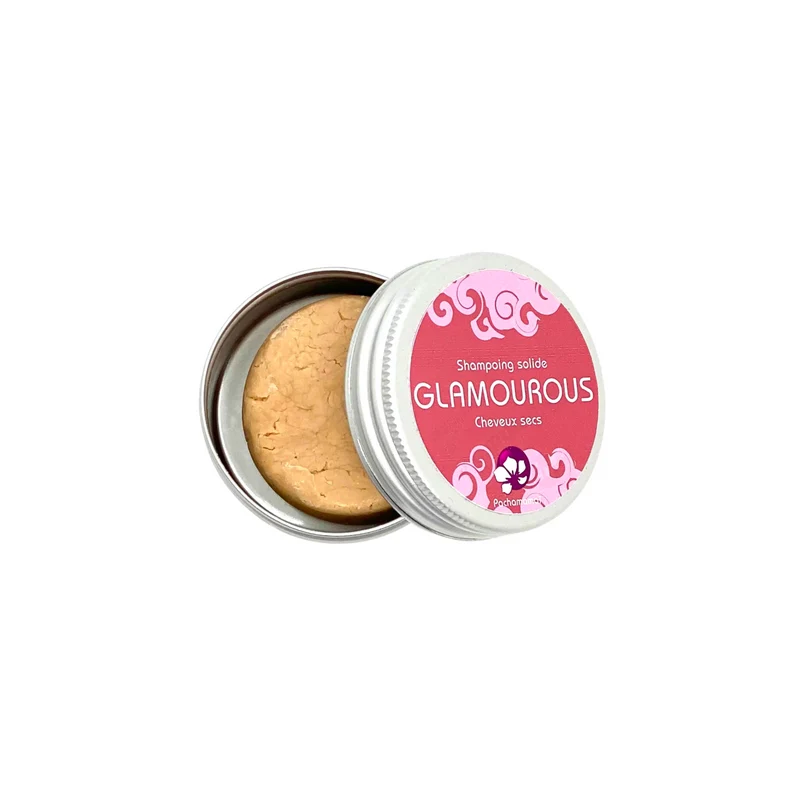 Shampoing Glamourous Pachamamai - cheveux secs - format voyage rechargeable