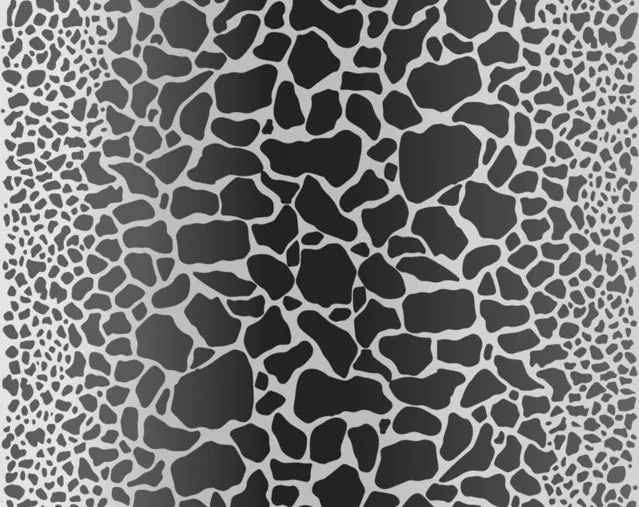 Grey Giraffe Spots