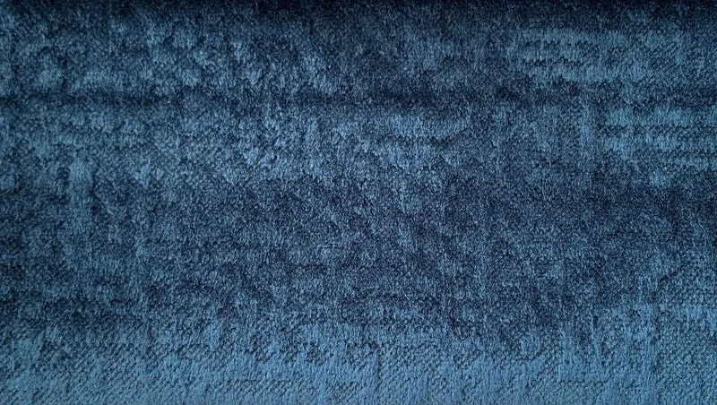 Textued Navy Linen Velvet