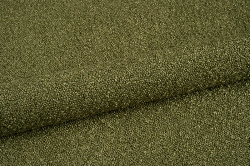 Olive Green Boucle