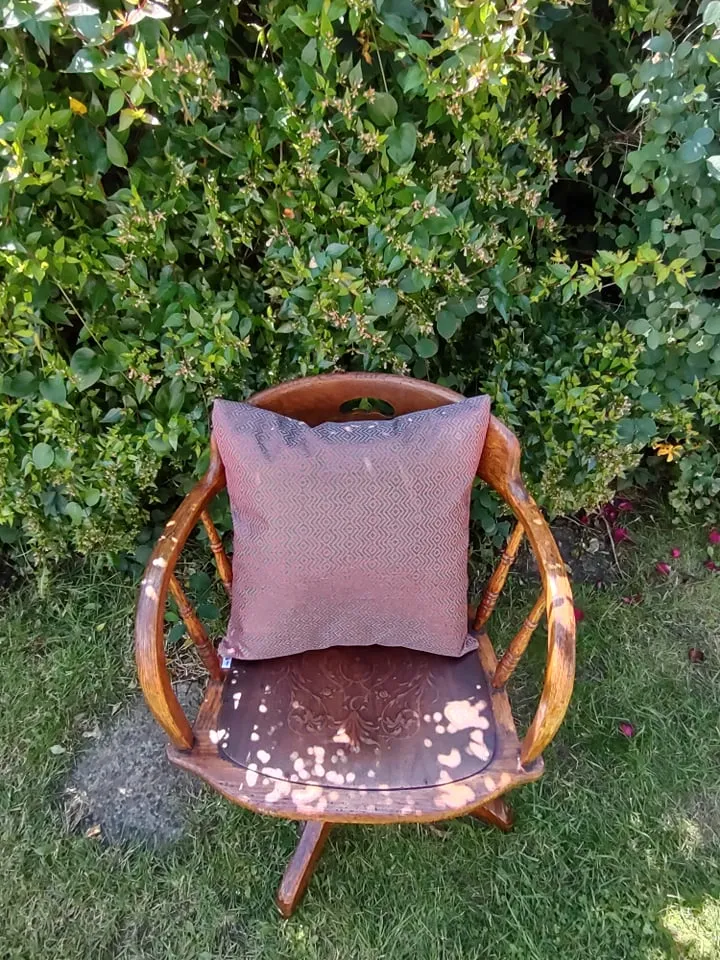 Luxury Embroidered Orange Fabric