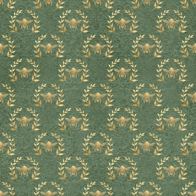 Green Bees Cotton