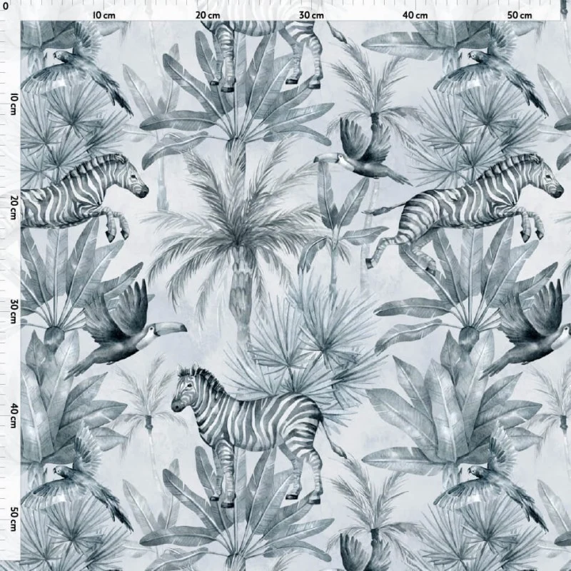 Silver Jungle Cotton