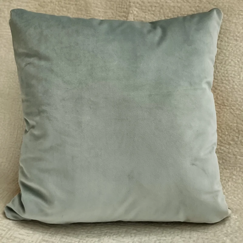 Yellow Poppies Velvet Cushion Cover 45x45cm+