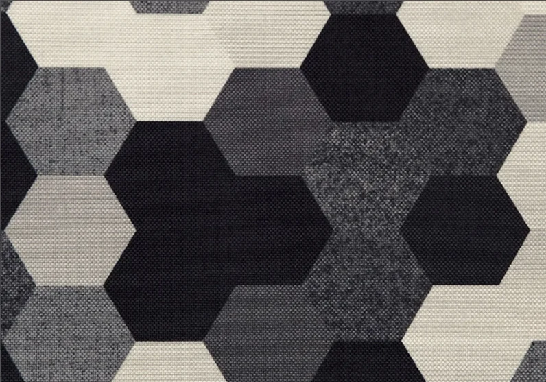 Geometric Mosaic Fabric - 3 Colors to Choose Sold By Half Meter