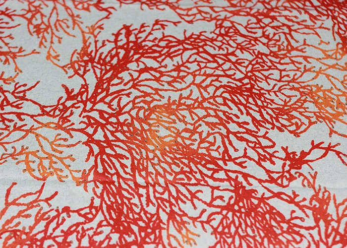 NAPPE ENDUITE "CORAIL" - Rouge orange