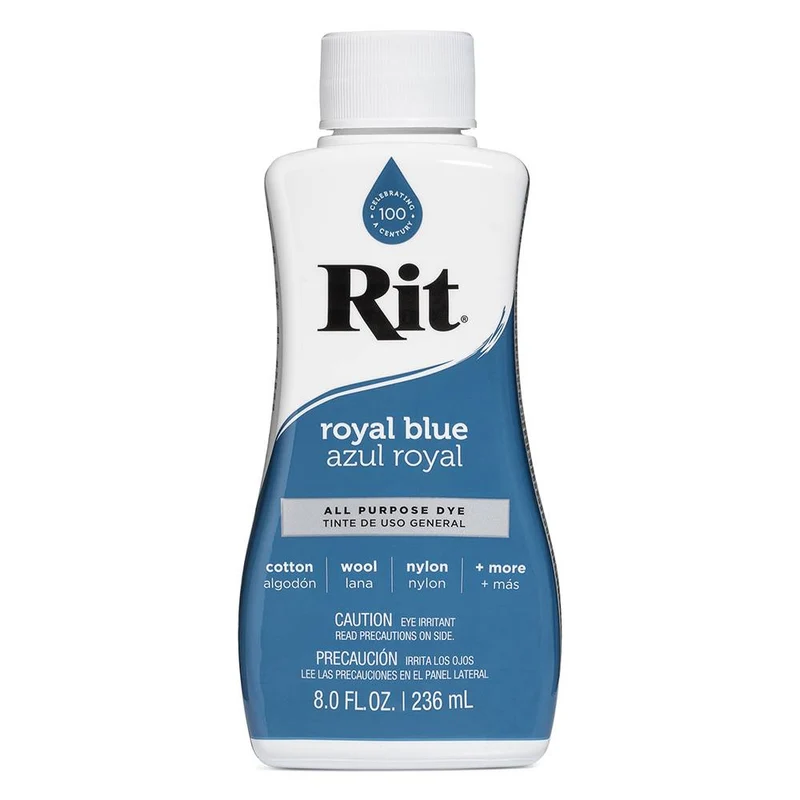 RIT All Purpose | Teinture liquide tout usage | Azul Royal | 236 ml (8 oz)