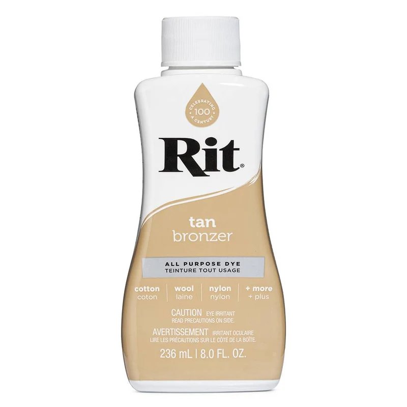 RIT All Purpose | Teinture liquide tout usage | Bronzer | 236 ml (8 oz)