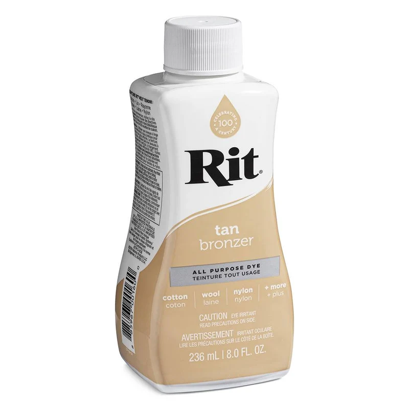 RIT All Purpose | Teinture liquide tout usage | Bronzer | 236 ml (8 oz)