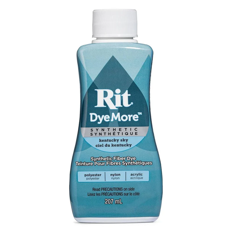 Rit DyeMore – Teinture pour tissus synthétiques | Ciel du Kentucky | 207 ml (7 oz)