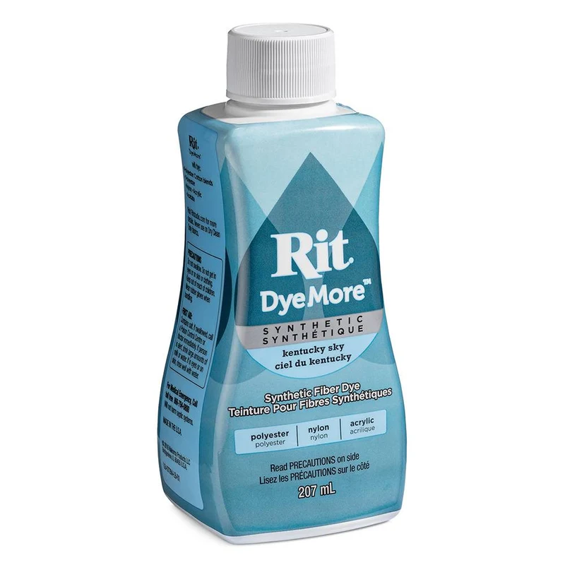 Rit DyeMore – Teinture pour tissus synthétiques | Ciel du Kentucky | 207 ml (7 oz)