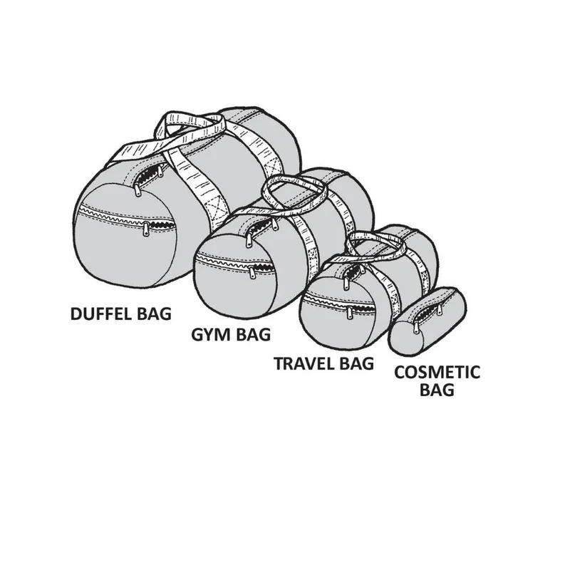 PATRON DE COUTURE PDF | Sac cargo rond | The Green Pepper