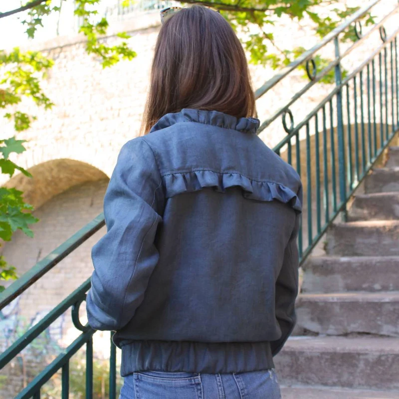 Patron de couture PDF | Veste Nelly | Cha’Coud | FRANÇAIS SEULEMENT