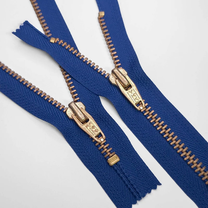 YKK | Fermeture éclair à bout fermé | Métal | #5 | 4 3/4'' - 12 cm | ZIP1030 - ZIP1034
