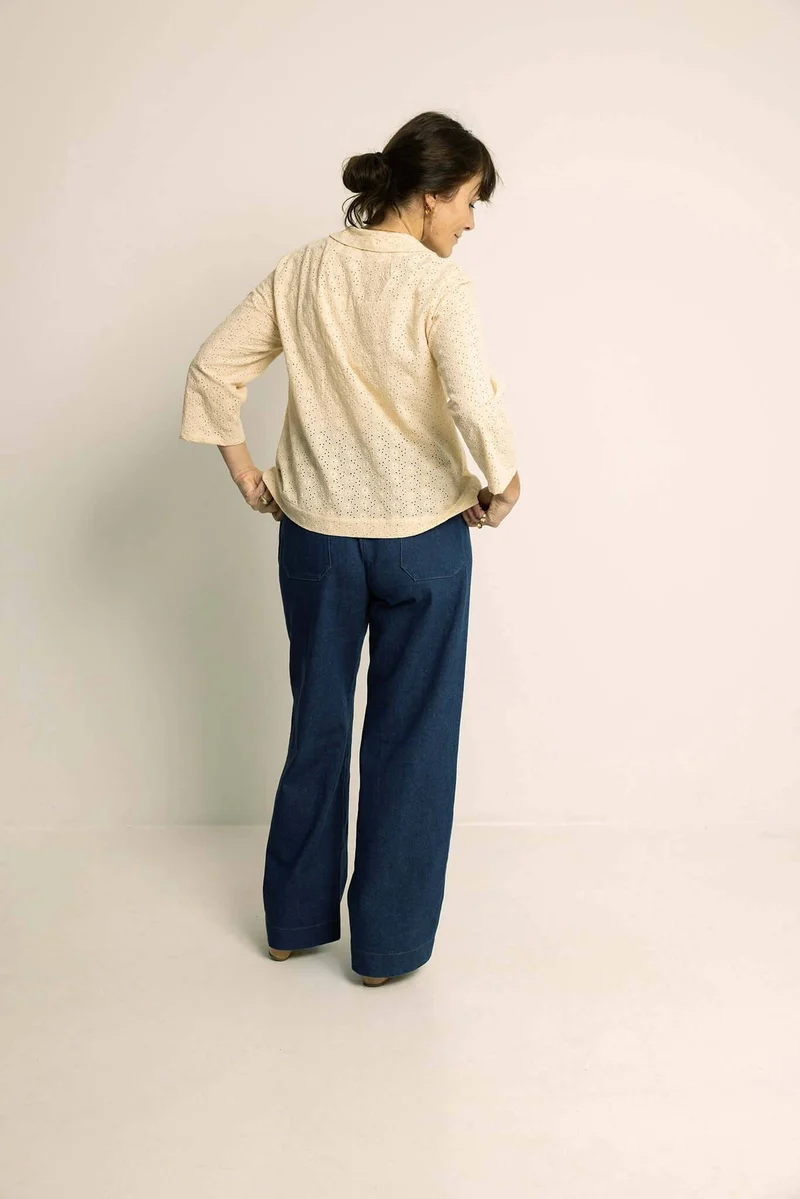 PATRON DE COUTURE PDF | Pantalon Taille Haute | Wardrobe by Me