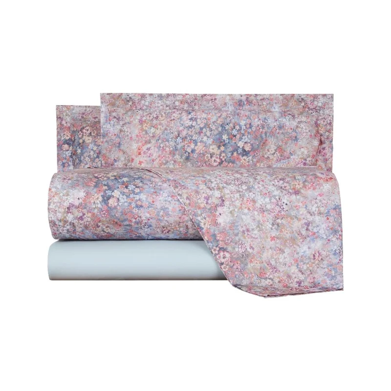 Completo Lenzuola magic Floreale in Percalle