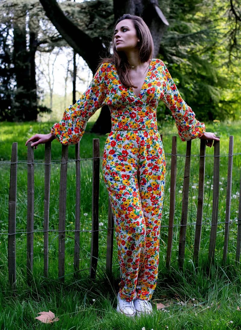 Patron de couture PDF | La Combinaison Flora | Cha'coud | Français Uniquement