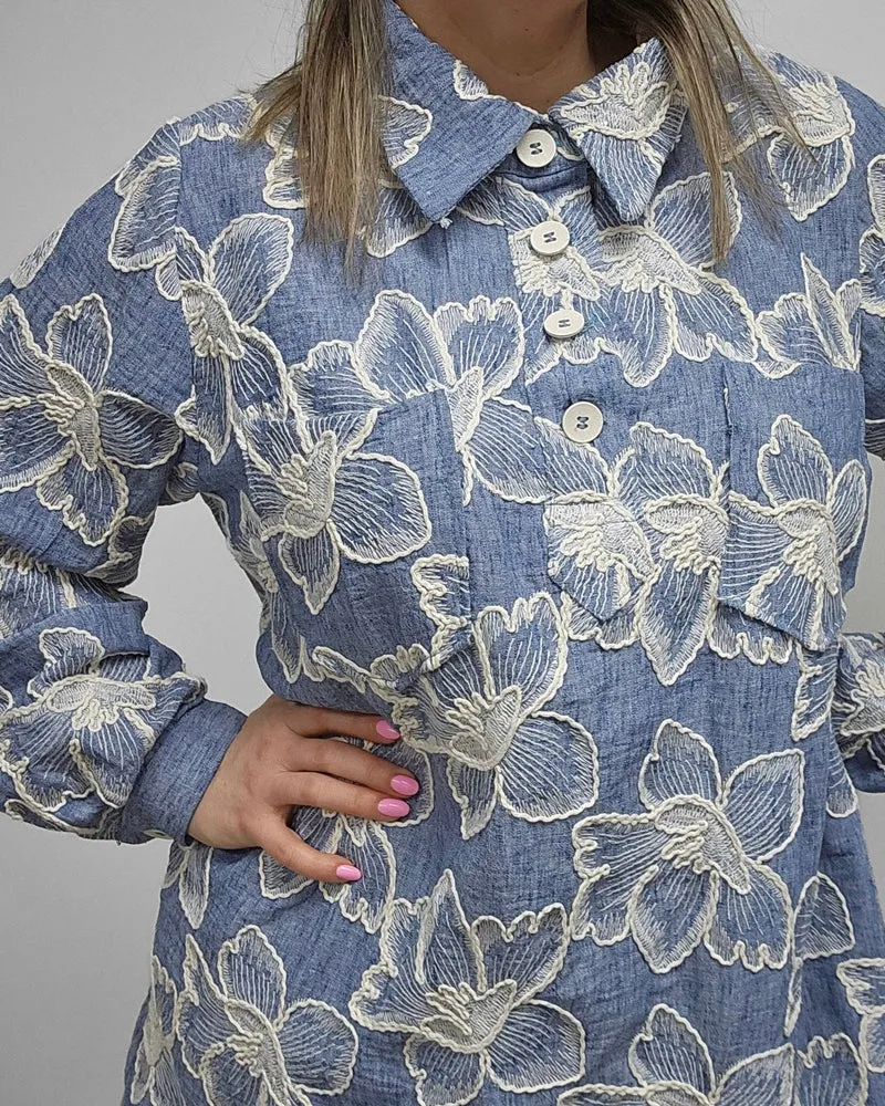 Patron de couture PDF | Robe en jean Loviisa | Named Clothing