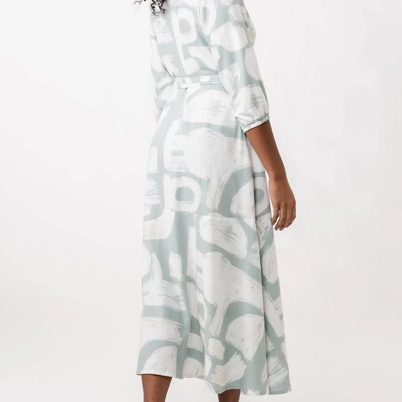 Patron de couture PDF | Robe Portefeuille Hali | Named Clothing