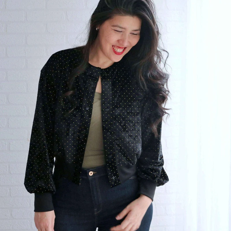 Patron de couture PDF | Cardigan Ballon | Wardrobe by Me