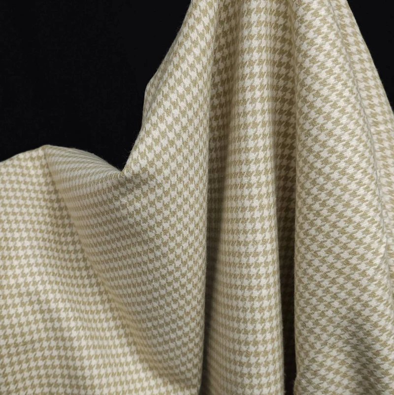 Flanelle Primo | Pied-de-poule | Marcus Fabrics