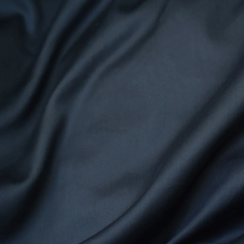 Parure de lit en satin de coton égyptien 300 fils • Bleu Orage