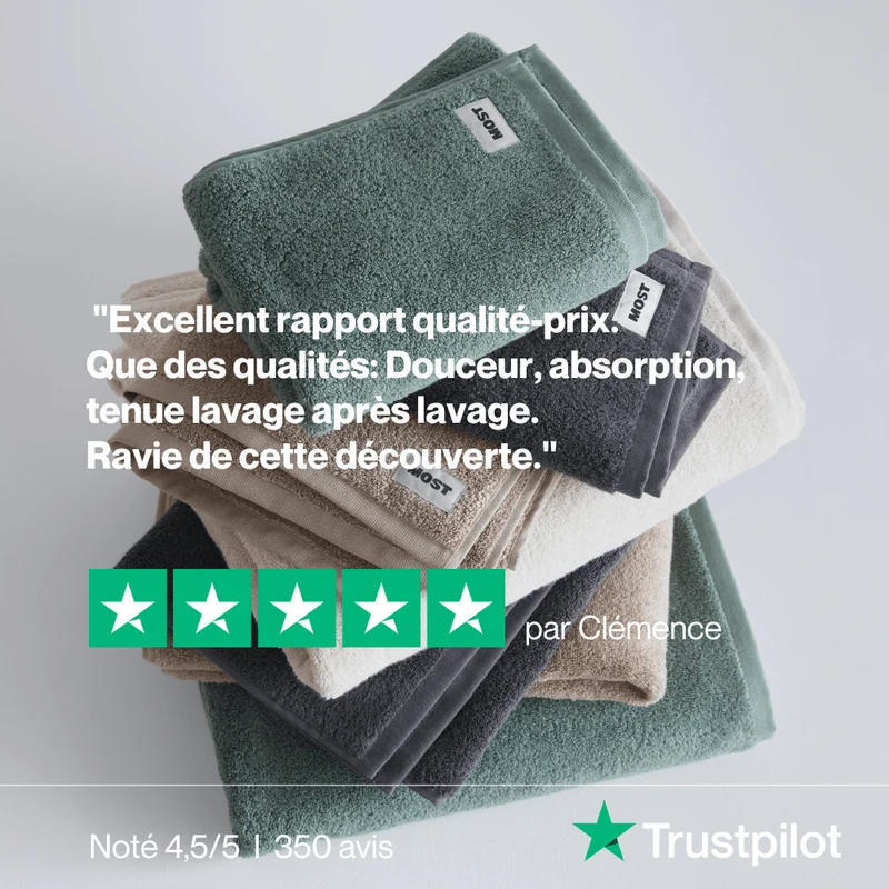 Serviette de bain • Gris Graphite