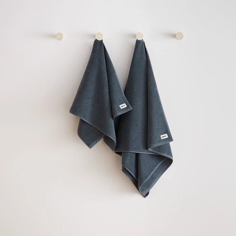 Serviette de bain • Bleu Orage