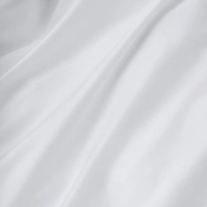 Parure de lit en satin de coton égyptien 300 fils • blanc