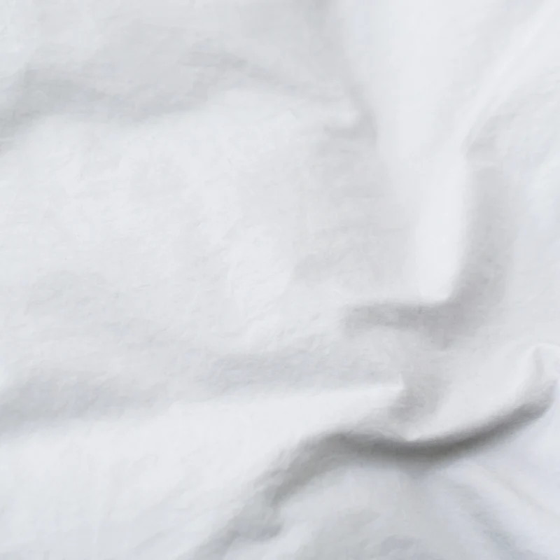 Parure de lit en percale de coton lavé 300 fils • Gris Galet