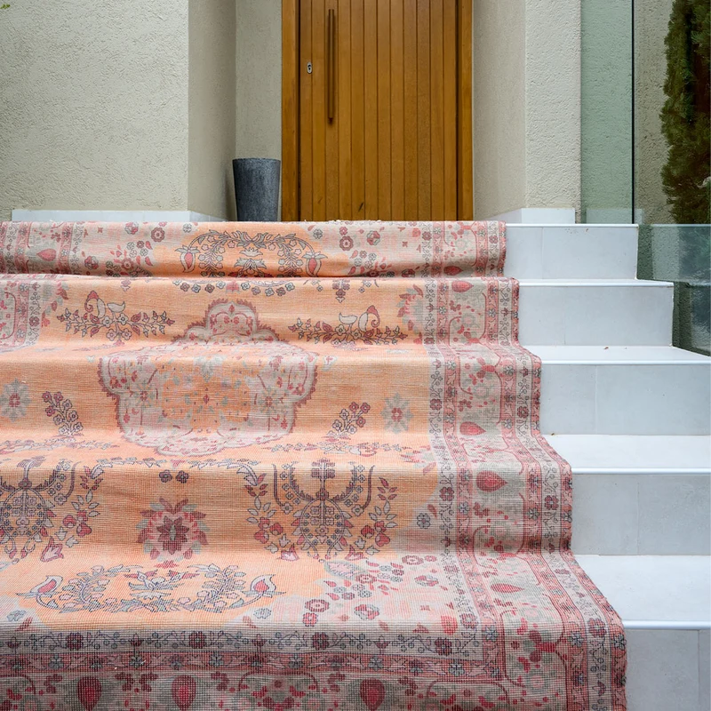 Tapis en viscose / coton Amirah