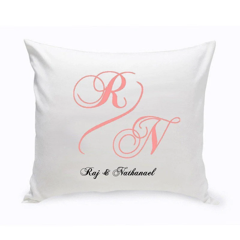 Couples Unity Personalized Throw Pillow