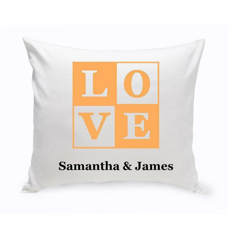Couples Unity Personalized Throw Pillow