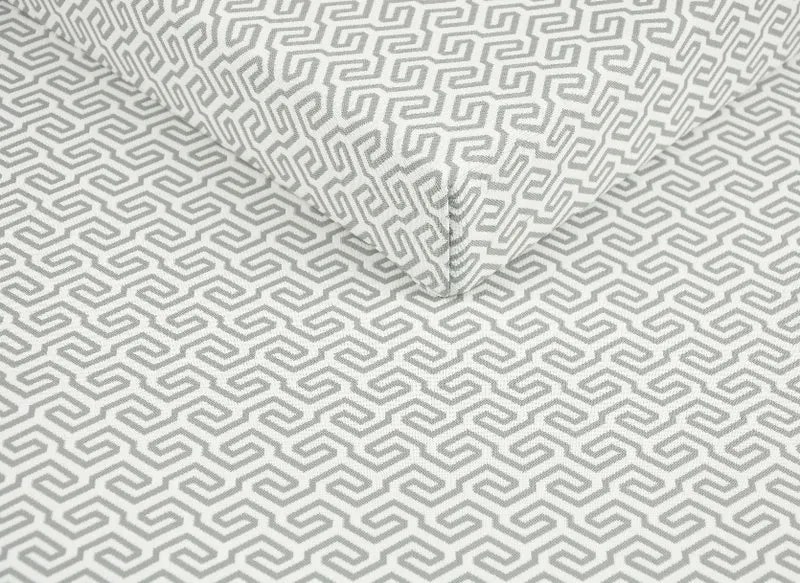 Geometric Outdoor Waterproof Garden Fabric - double sided, sold by half a metre - 8 colours to choose