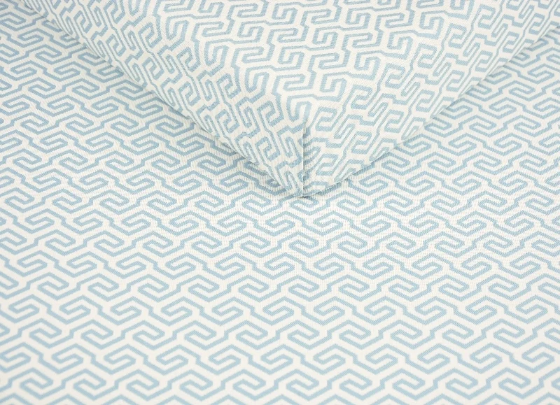Geometric Outdoor Waterproof Garden Fabric - double sided, sold by half a metre - 8 colours to choose