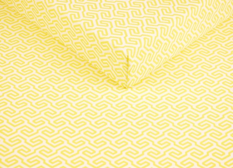 Geometric Outdoor Waterproof Garden Fabric - double sided, sold by half a metre - 8 colours to choose