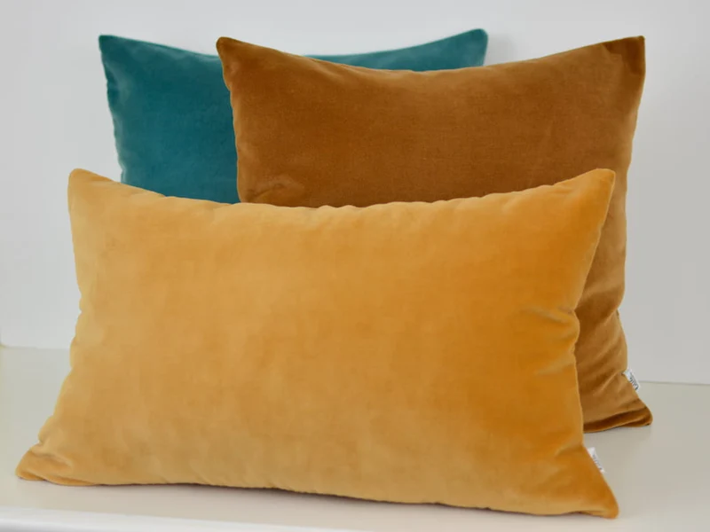 Mustard Yellow Matt Velvet
