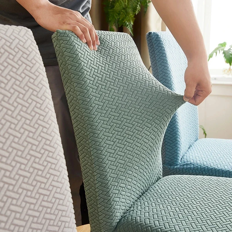 Housse de Chaise Extensible Blanche