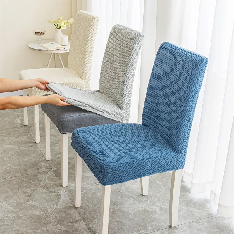 Housse de Chaise Extensible Blanche