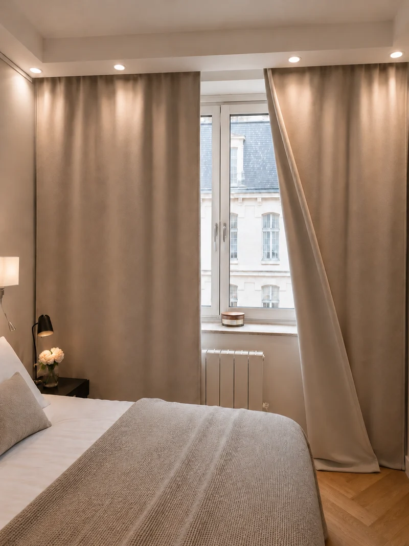 Rideau phonique sur mesure haute performance