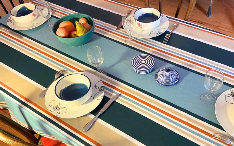 NAPPE ENDUITE "ARBONA" - Bleu