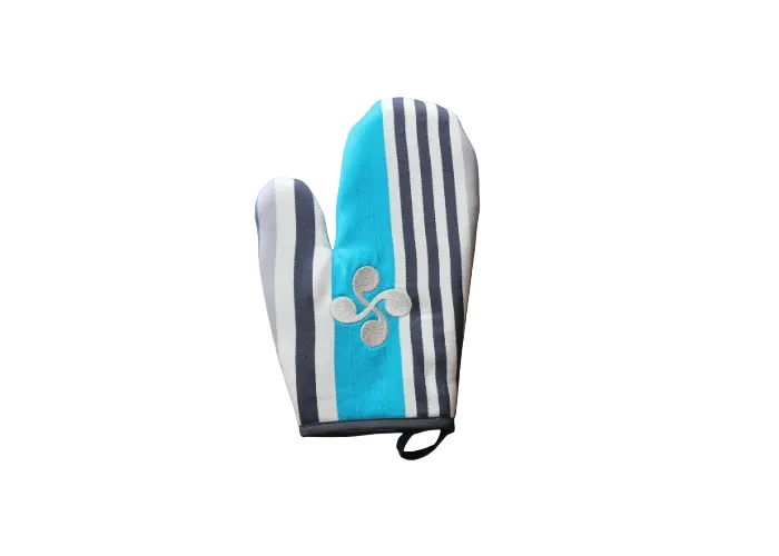 GANT DE CUISINE "MILADY" - broderie croix basque