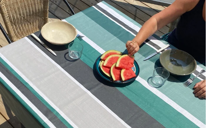 NAPPE ENDUITE "BAHINE" - Emeraude