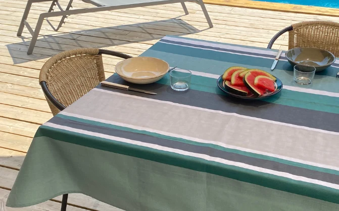 NAPPE ENDUITE "BAHINE" - Emeraude