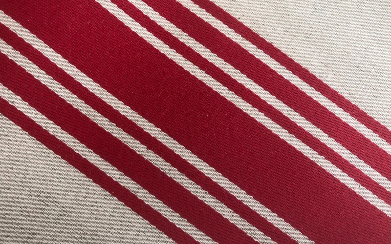 NAPPE ENDUITE "effet METIS" - Rayures rouges