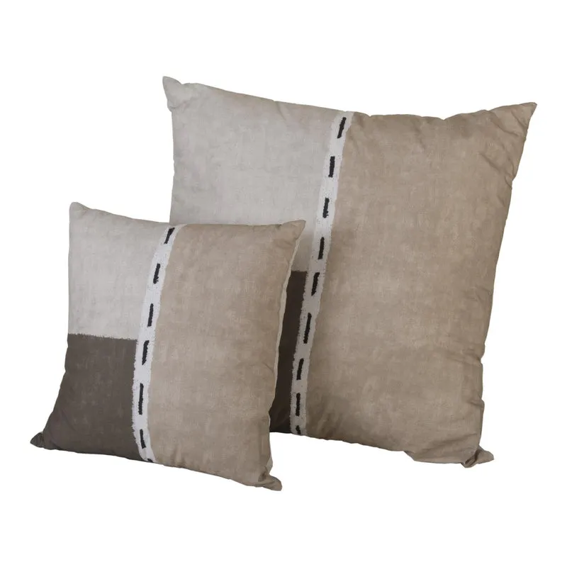Cuscino arredo hatch Moderno in Velluto