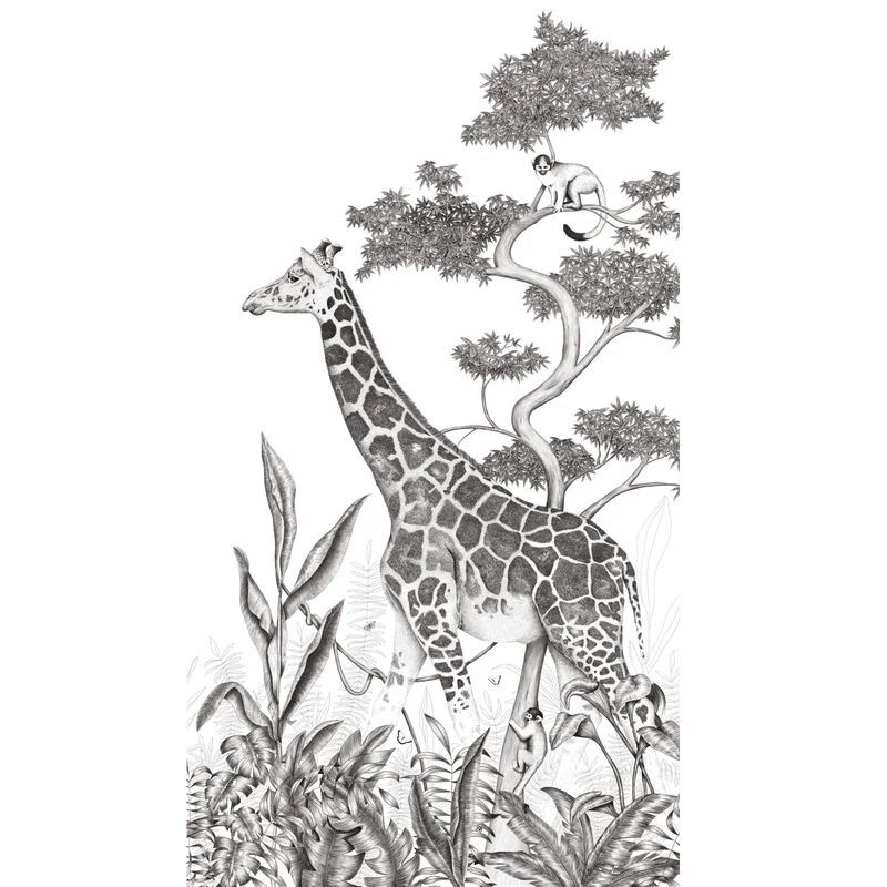 BLACK JUNGLE GIRAFE