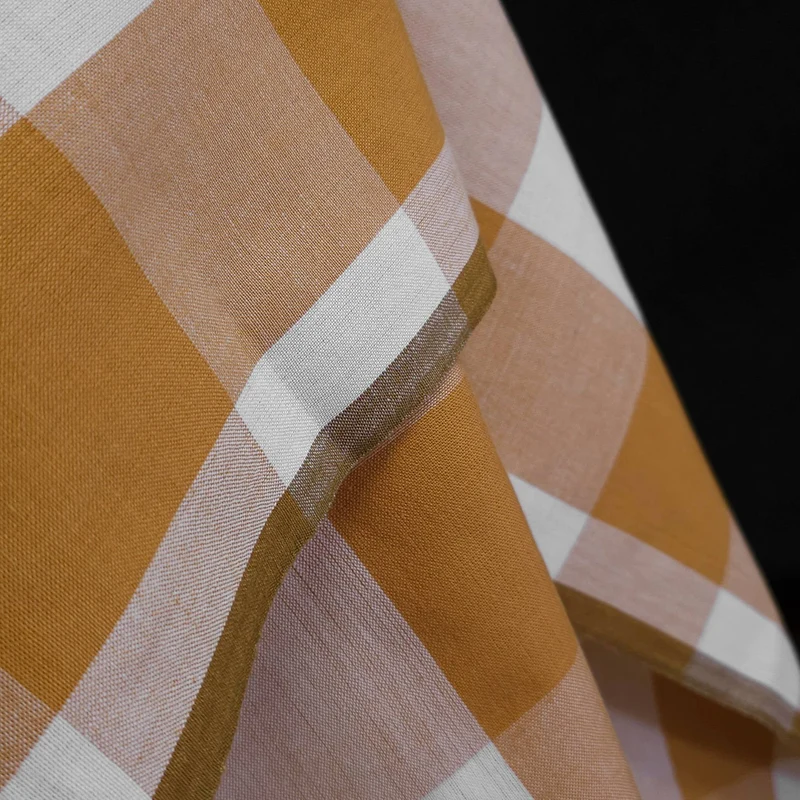 Tissu de coton vichy tissé teint | Camp Gingham | Fableism